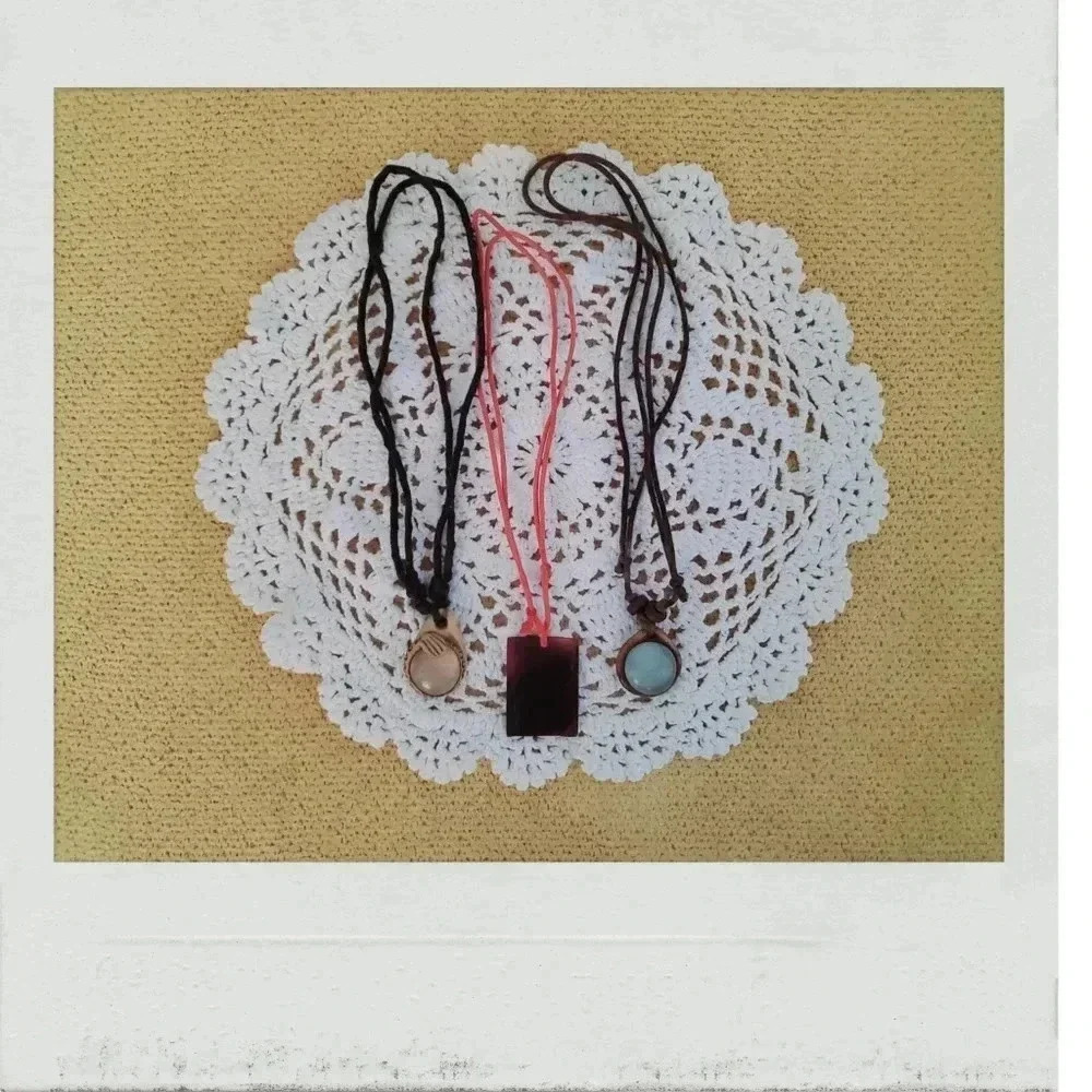 Bohemian Stone Shell Gypsy Mystic Southwestern Festival Choker Necklace Bundle